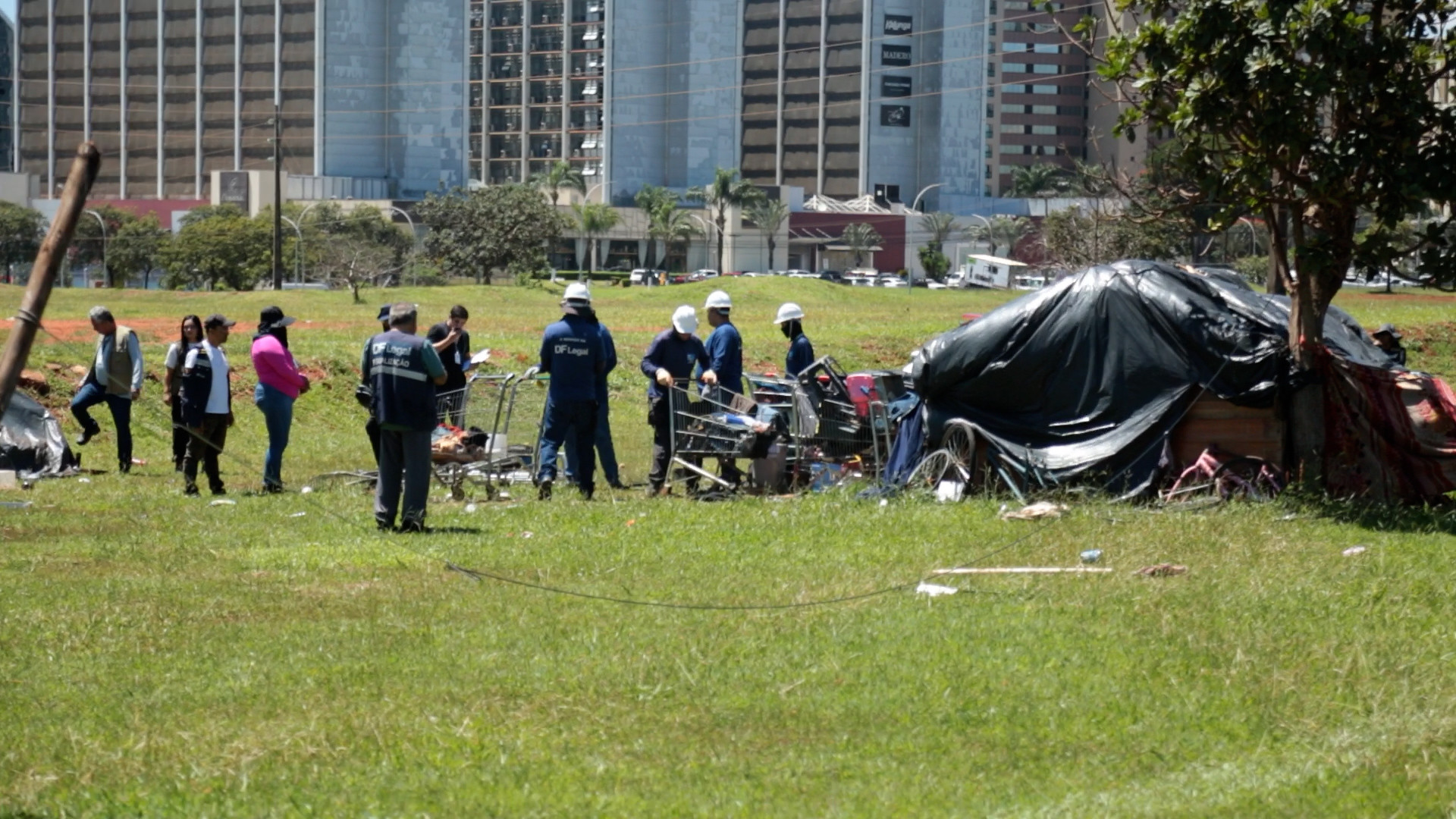 Ao longo da semana, as secretarias realizaram abordagens sociais e atendimentos prévios nos locais, mapeando o público e levantando demandas | Foto: Agência Brasília