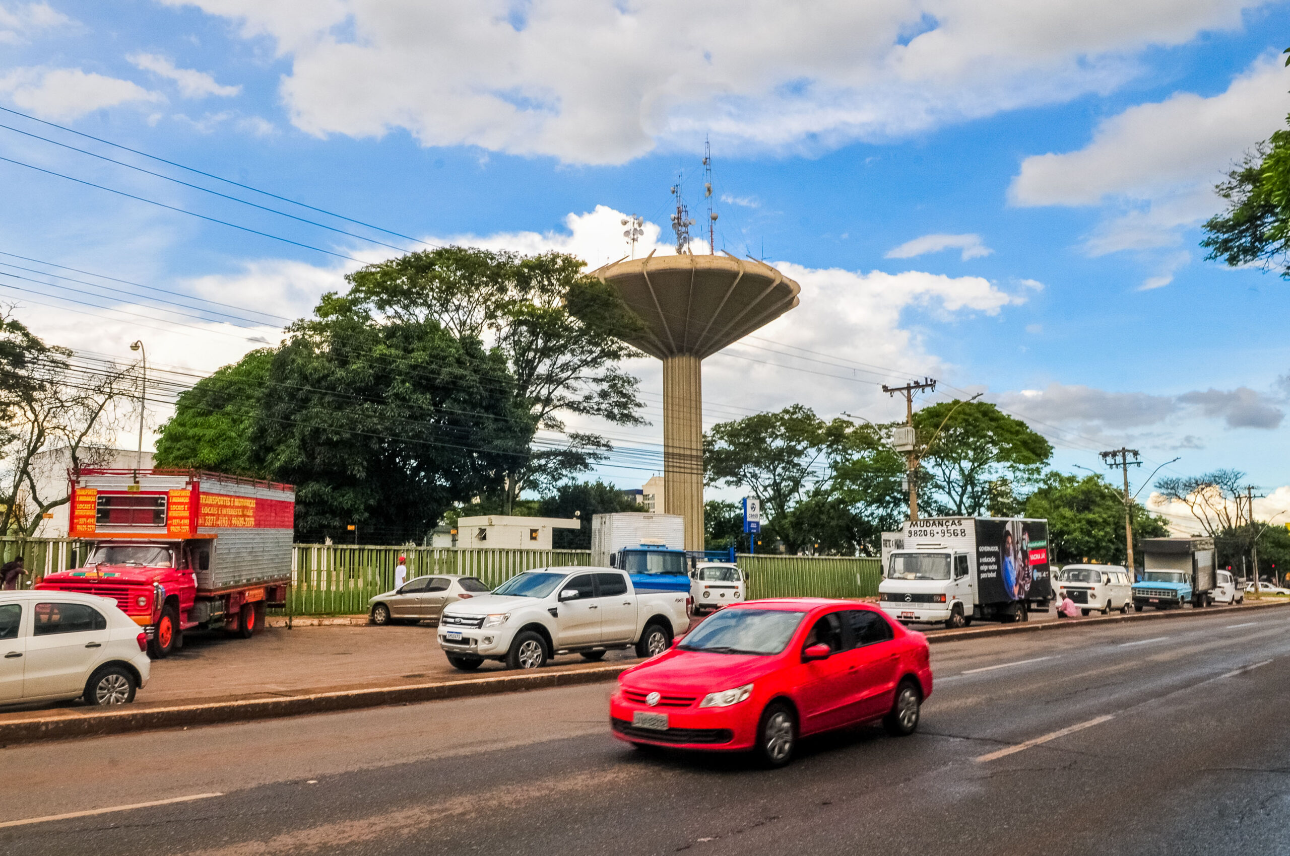 A obra é uma resposta direta a eventuais problemas de alagamento nas quadras QNN 18 e QNN 20, além das proximidades do hospital e de um posto de gasolina na região | Foto: Joel Rodrigues/Agência Brasília
