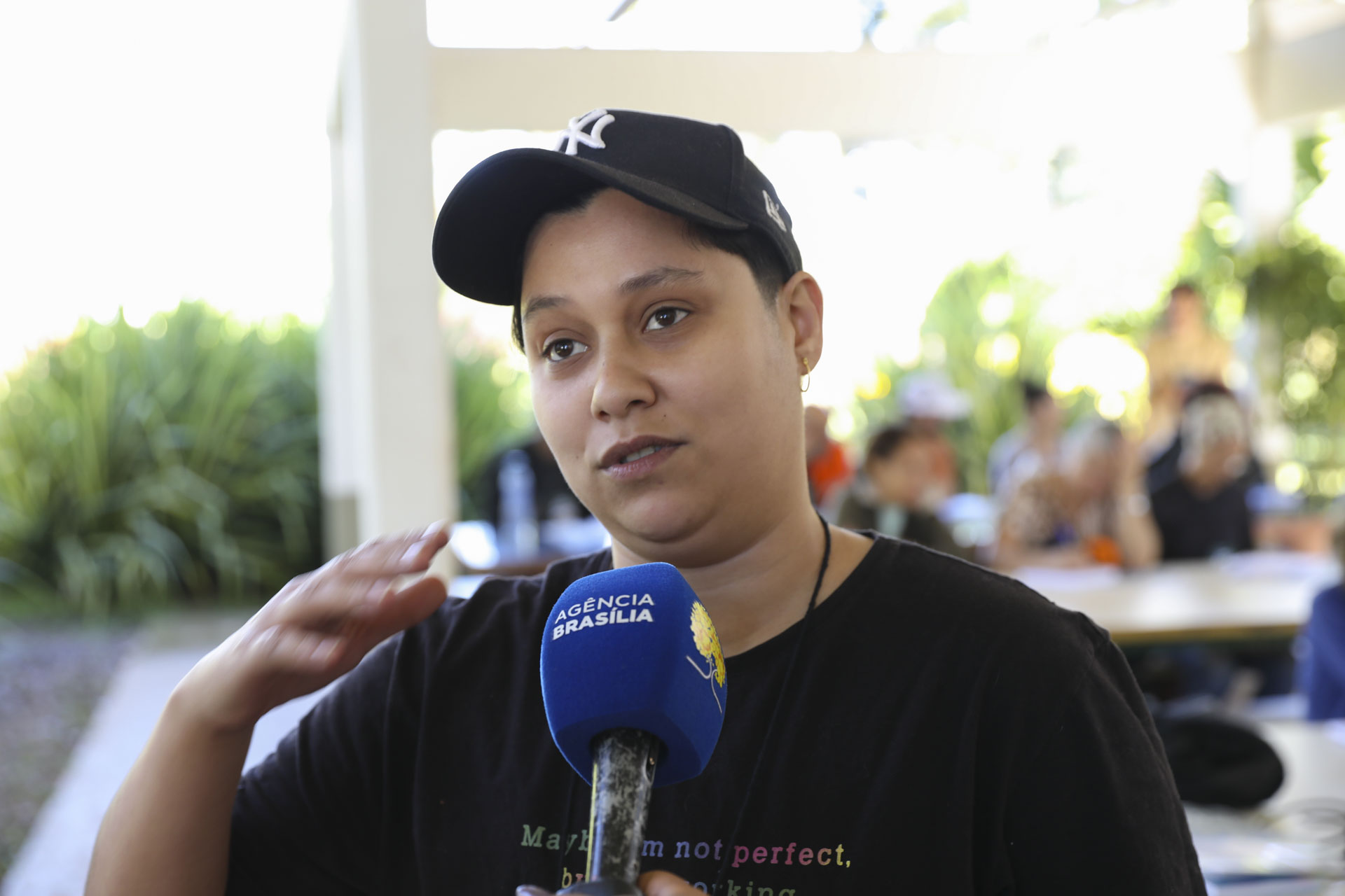 Para Thais Martins, o projeto Vem Plantar pode representar uma oportunidade de mudança de vida | Fotos: Lúcio Bernardo Jr./Agência Brasília